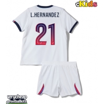 Paris Saint-Germain Lucas Hernandez #21 Replica Away Minikit 2026-27 Short Sleeve (+ pants)